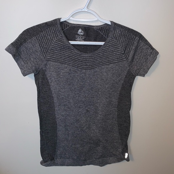 grey athletic top - Picture 1 of 2